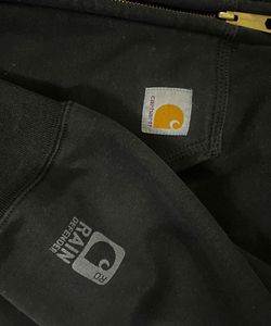 Carhartt Black Full Zip Hoodie
