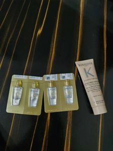 Kerastase Hair Mask Samples & serum