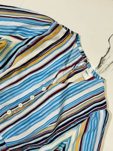 Striped Long Sleeve Top