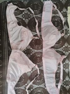 New Bras Pack of 3 (2 Pink 1 Beige)