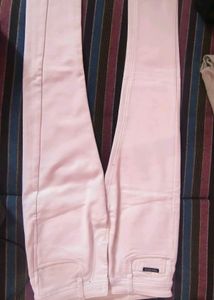 Women's  and men White Jeans like new
