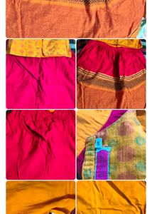 Kids Cotton Pavadai Sattai