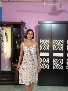 Floral Print Midi Dress