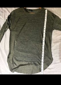 Cozy Green Long Sleeve Top