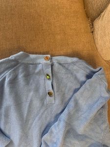 Cornflower Blue Zara Knit Top🩵🪽