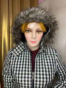 Checkered Hooded Jacket
