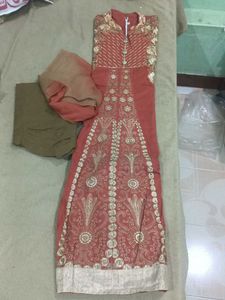 Elegant Embroidered Kurta Set