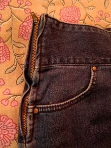 Denim High-Waisted Shorts