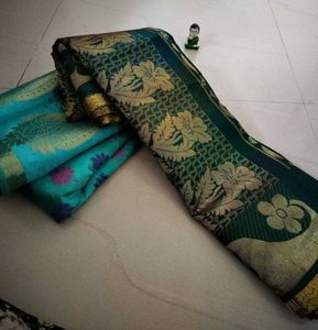 Combo Of 2 Unused Festive Wear Sarees