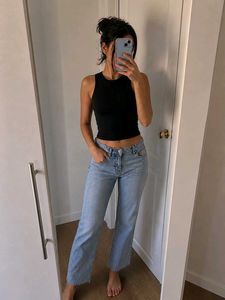 New/Unused ZARA Blue Denim Jeans