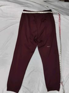 Burgundy Casual Pants