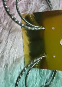 Brand new Chunky Hoop Earrings with Beads