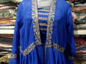 Royal Blue Jacket with unsteach