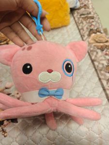 Cute Pink Octopus Plush Toy