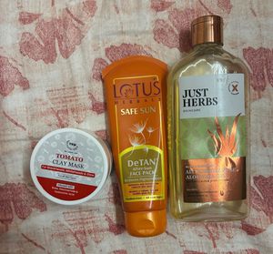 Britrning And  Detan Skincare Kit