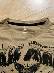 Graphic Print Oversized T-Shirt