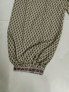 Elegant Printed Kurta Set with Dupatta🤍🌼✨