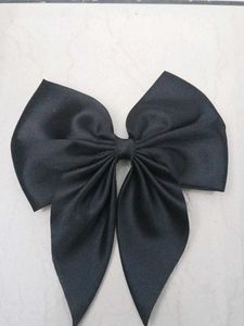 Elegant Black Bow Hair Clip