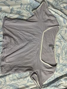 H&M Divided Lilac Cropped Top