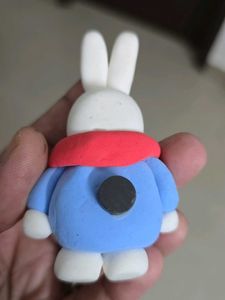Cute Miffy Bunny Toy with Scarf - Fridge magnet 🧲