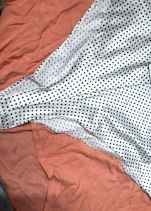 White &amp; Black Polka Dot underwear XL &amp;  L