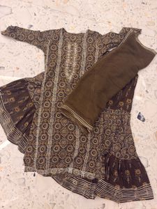 Stylish Printed Kurta Set with Dupatta