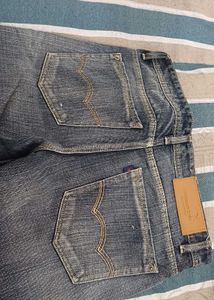 Stylish Ombre Wash Denim Jeans