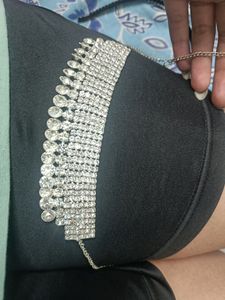 Artificial Diamond Choker &amp; Earrings