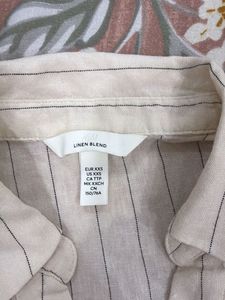 linen top from H&amp;M