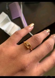 New kisna diamond gold ring with bIs hallmark and