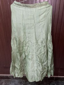 Elegant Light Green mermaid style skirt