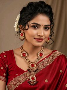 Stunning Red Stone Jewellery Set