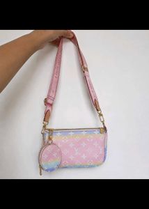 Stylish Multi-Pouch Crossbody Bag