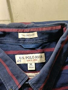 U.S. Polo Assn. Men's Striped Button-Down Shirt