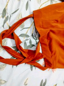 Rust Colored Jumpsuit