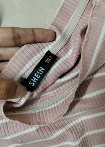 Shein Off shoulder crop top