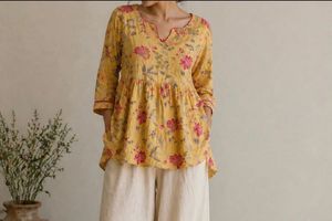 Sunny Floral Peplum Top