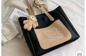 Cute Teddy Bear Tote Bag