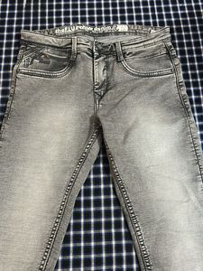 Gray Denim Jeans