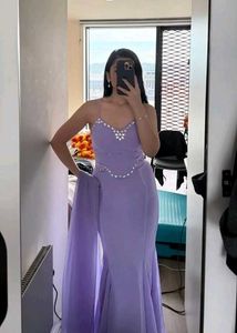 LAVENDER 90'S FISHCUT LEHENGA SET