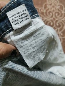 Denim Cuffed Shorts
