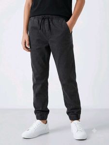 Black cargo trouser pant for men