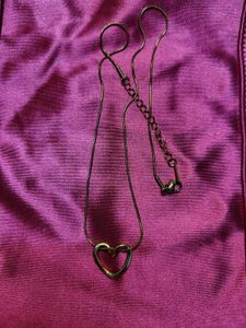 Elegant Heart Pendant Necklace