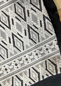 Chic Black &amp; White Skirt And Top