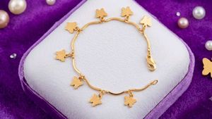 Combo 2 PC Rhinestone Hair Claw Clip Butterfly