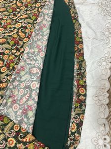 Stylish Printed Ethnic lahenga blause full gher