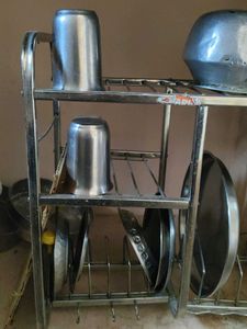 Stainless Steel Utensil Stand