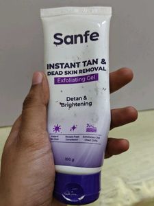 Sanfe Instant Tan &amp; Dead Skin Removal Gel