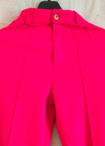 Teal Wide Leg Trousers