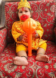 Adorable Hanuman Costume for Kids